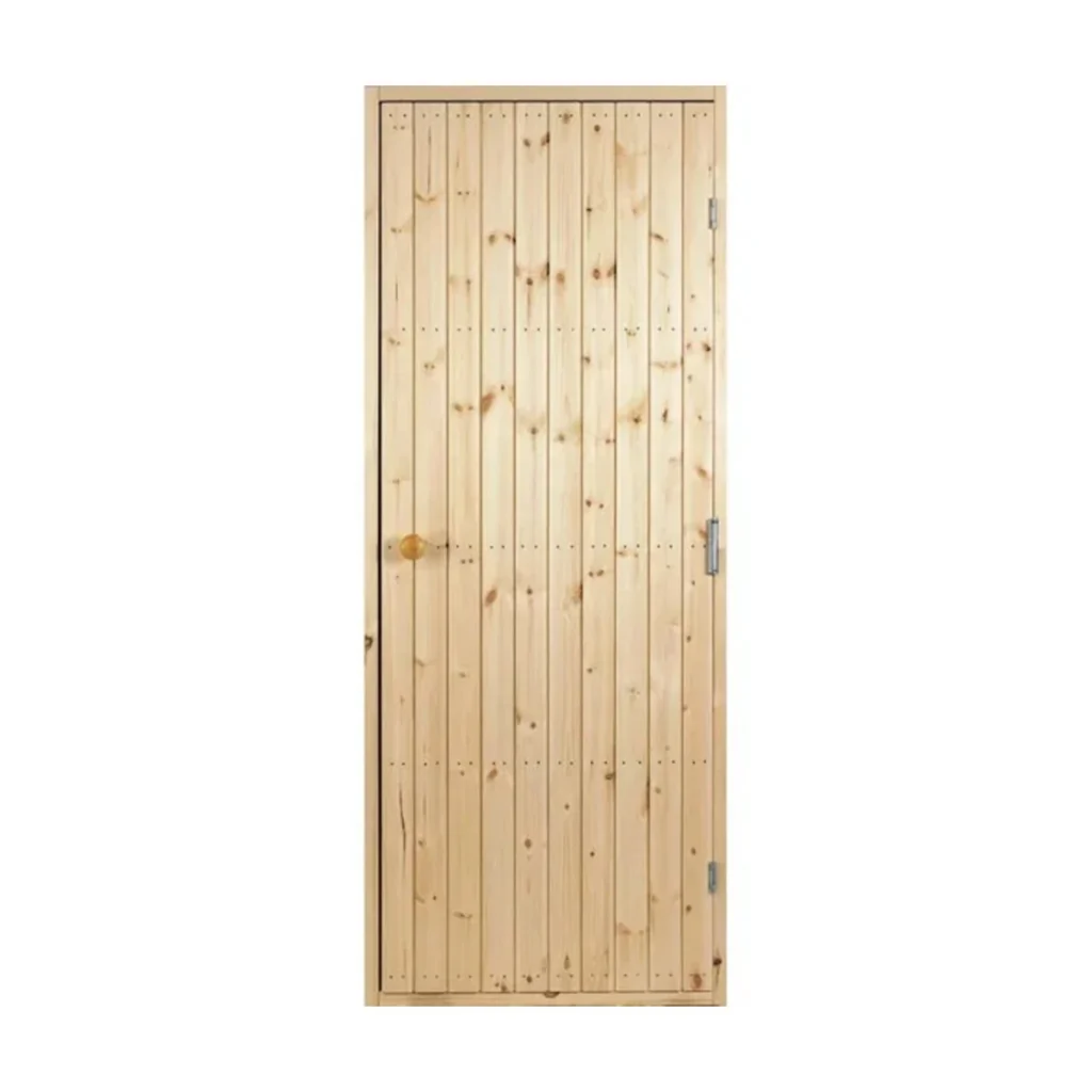 Bastudörr 7x19 Tät panel 9